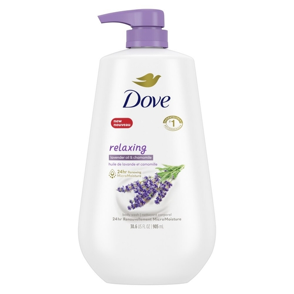 💚2/$20 Dove Relaxing Body Wash with Lavender and Chamomile - Picture 5 of 10